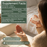 Salvora Rhodiola Rosea Supplement – Golden Root Adaptogen Capsules - Rhodiola Rosea Extract Powder Alternative with Salidroside for Stress Support - Energy, Focus & Performance