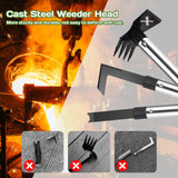 3 Pack Weed Remover Tool, Manual Weeders Set for Garden Cracks, Flower Bed