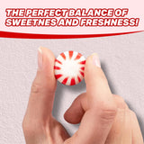 Starlight Peppermint Candy Bulk - 5 Pounds Approx 450 Candies - Hard Candy Individually Wrapped Christmas - Holiday Mints