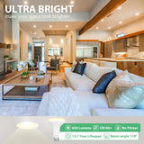 DEGNJU 12 Pack BR30 LED Recessed Light Bulb, Dimmable Indoor Flood Light Bulbs CRI80 7W Equivalent 65W 2700K Soft White 650 Lumens, 15000 Lifetime Hours E26 Base LED Can Light Bulb, Flicker-Free