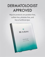 REJURAN® Turnover Ampoule 1.01 fl oz & Turnover Mask 5-Pack - c-PDRN® - Anti-Aging Face Serum Firmness, Radiance - Skin Repair, Firming Deeply Nourishing Ultra Microfiber Sheet Mask Korean Skin Care
