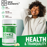Vitamin D3 K2 10000iu with Magnesium Glycinate 500mg - Bone Health, Immune Support, Energy & Mood - Non-GMO, Gluten-Free, Sugar-Free Softgels for Women & Men