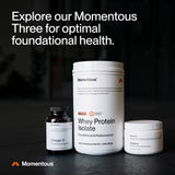 Momentous Creatine Monohydrate Powder - Creapure® Creatine Powder Supports Strength, Lean Muscle, & Recovery for Men & Women - 5 g per Serving - 90 Servings