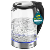 Cosori Electric Kettle, No Plastic Contact with Water, 1.7L, Black