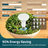 Linkind BR30 LED Flood Light Bulbs Indoor, 65W Equivalent Dimmable LED Recessed Bulbs, 10W 850 Lumens, 2700K Soft White E26, UL FCC Certified, Recessed Can Light Bulb for Bedroom Bathroom, 12 Packs