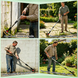 VITAINTE 3 in 1 Crack Weeder Tool Long Handle