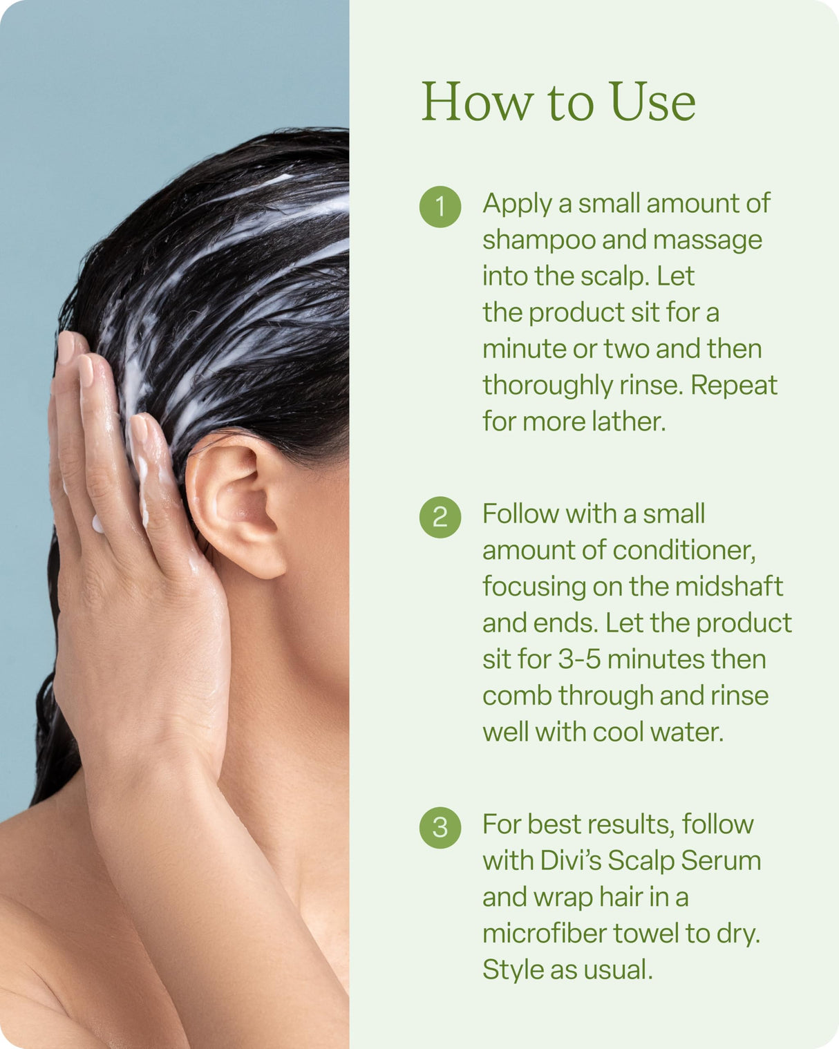 Divi Volumizing Shampoo and Conditioner Set for Women and Men - Lightweight Hair Care Duo for Fine and Thinning Hair - Adds Volume, Lift, and Bounce - Strengthens and Nourishes Hair, 2 x 12 Fl Oz