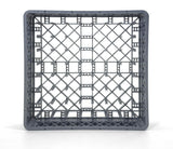 Farag Janitorial Peg Plate Rack for Commercial Dishwasher | Full Size Tray Rack | Polypropylene (Gray)