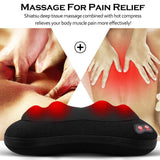Papillon Back Massager,Shiatsu Neck Massager for Pain Relief,Electric Shoulder Foot Massage Pillow with Heat,Gifts for Mothers Day,Christmas Gifts for Women/Men,Deep Tissue Kneading for Waist,Legs