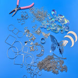 Lyukii 300 Pcs DIY Suncatchers Making Kits Craft for Adults Crystal Suncatchers for Window Hanging Sun Catcher with Chain Rainbow Maker Crystal Prisms Decor for Home Garden Party Wedding Ornament