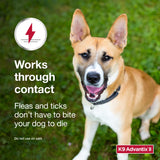 K9 Advantix II XL Dog Vet-Recommended Flea, Tick & Mosquito Treatment & Prevention | Dogs Over 55 lbs. | 2-Mo Supply
