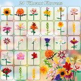 Flower Advent Calendar 2026 – 24-Day Christmas Countdown Building Set