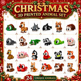 2026 Christmas Advent Calendar, 3D Printed Advent Calendars for kids