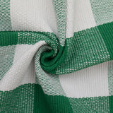 Christmas Outdoor Mat Buffalo Plaid Christmas Decor Rug Cotton Hand-Woven Layered Door Mats Washable Carpet for Front Porch, Kitchen, Farmhouse, Entryway