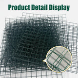 KEOHOLI 10 Packs Plant Protectors Cages from Animals, 12" x 12" 30 Pcs Wire Meshs with 200 Pcs Zip Ties and 30 Pcs Stakes, Plant Protector Cages from Rabbits Squirrels Chicken for Vegetables Flowers