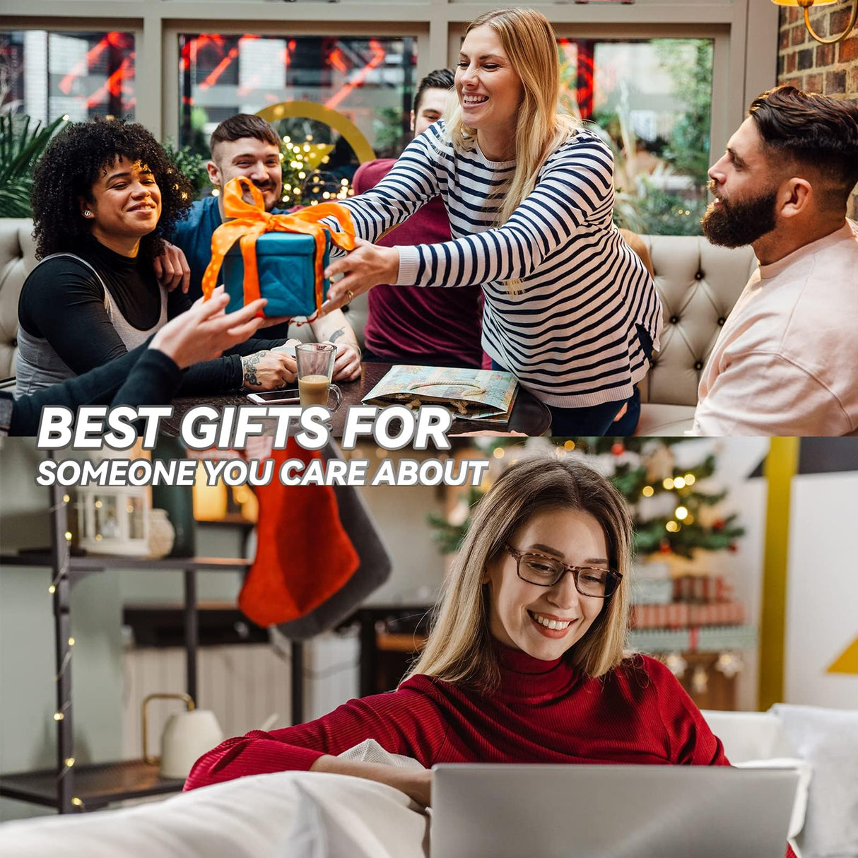 Gaoye Professional Reading Glasses for All Day - Computer Readers with Blue Light Protection - Value Pack