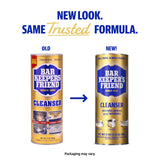 Bar Keepers Friend Powder Multipurpose Cleaner & Polisher, 12 Oz, 2 Pack