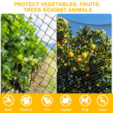 BSTPCOO 2.4" Mesh Nylon Bird Netting 50'x50', Poultry Netting, Chicken Net