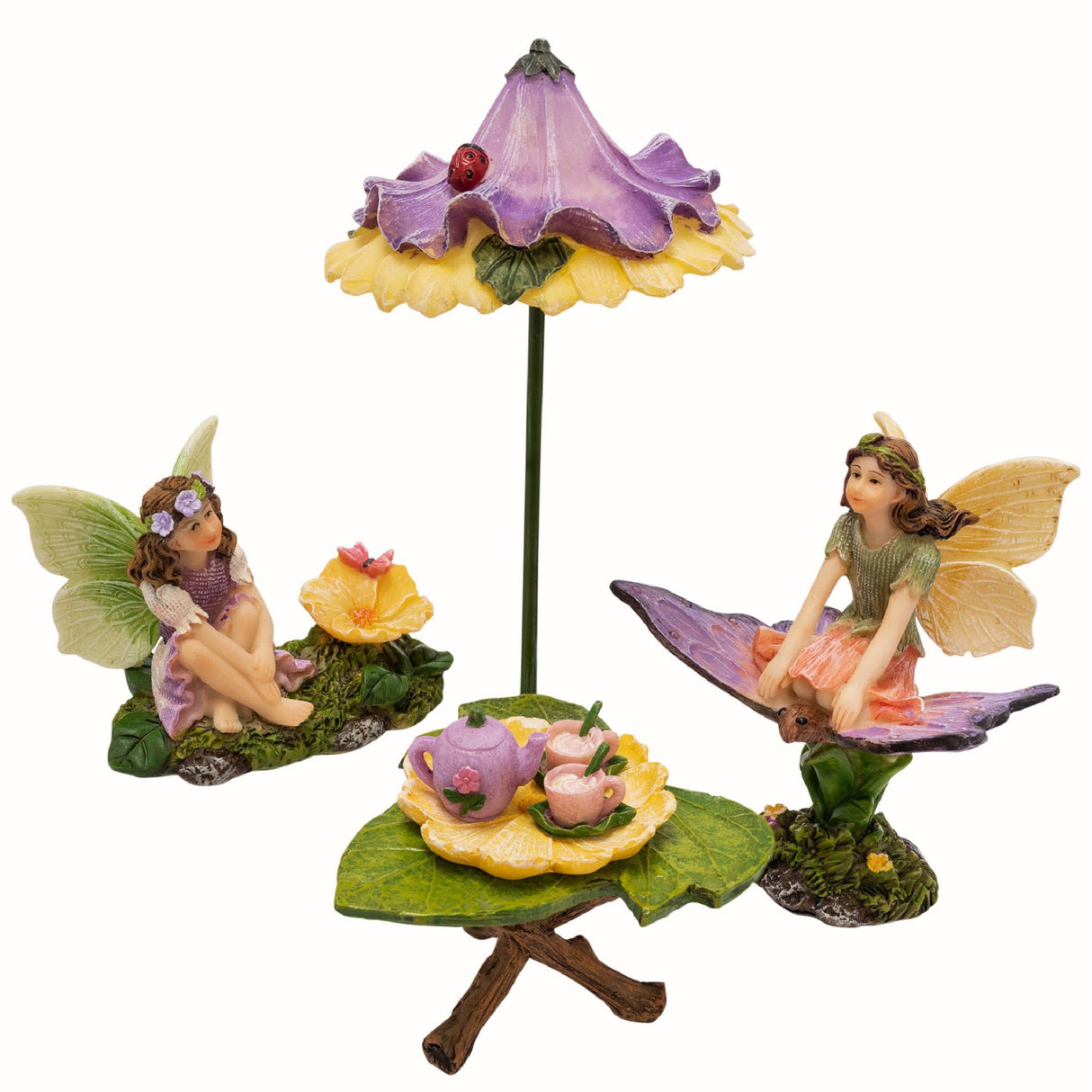 PRETMANNS Fairy Garden Accessories Outdoor Kit
