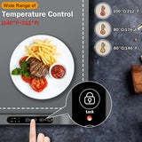 ZIHUOFAN Food Warming Mat - Portable Party Buffet Electric Warming Tray, Foldable Food Warmer, Timed Off, Temperature Adjustable, Suitable for Daily, Outdoor, Party