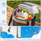 2PCS Ice Packs for Lunch Boxes Reusable Stainless Steel Ice Packs, No Water Needed, for Coolers, Camping, and Picnic Baskets Metal Bento Box Ice Packs Keep Food and Drinks Fresh and Cool
