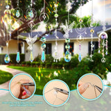 600 PCS DIY Suncatcher Kit Crystal Suncatchers for Windows Hanging Sun Catcher Kits for Adults Hanging Prism with Rainbow Maker for Indoor Window Garden Christmas Tree Decor Wedding Home