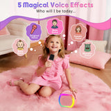 Reoslar Mini Karaoke Machine with 2 Wireless Microphones,2025 TOP Kids Portable Karaoke Machine for 3, 4, 5, 6, 7, 8, 9,10,11,12+Year Old, Best Birthday Christmas Toy Gift-Kids' Instrument