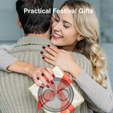 Yamteck 11 & 9 Inch Round Tart Pans with 2Pcs 4'' Mini Pans. Removable Bottom, Non-Stick Coating, Rugged Carbon Steel for Tart Quiche Pie Making. Gift for Christmas Thanksgiving Party Festival Family