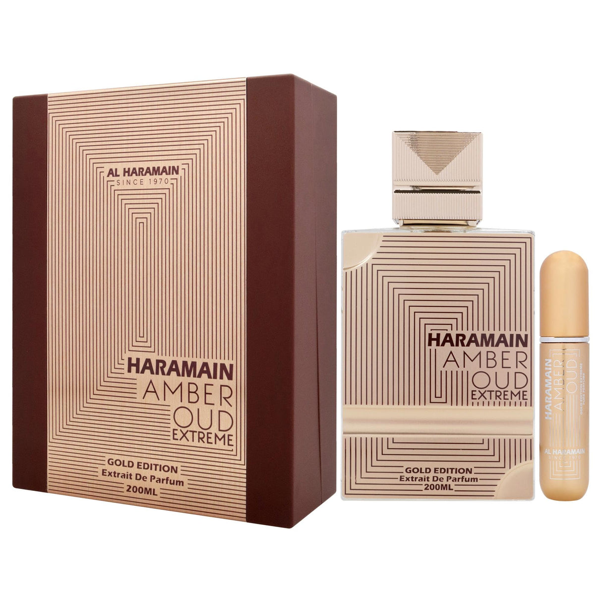 Al Haramain Amber Oud Gold Edition Extreme - Unisex Arabian Perfume for Women and Men - Long Lasting Amber Cologne for Men and Women - 6.6 oz