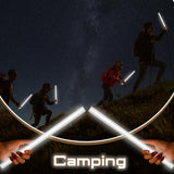 Lewtemi 10 Pcs Large Glow Sticks Big Giant Jumbo Halloween Christmas Emergency Light Stick for Camping Accessories, Survival Kit(White,16 Inch)