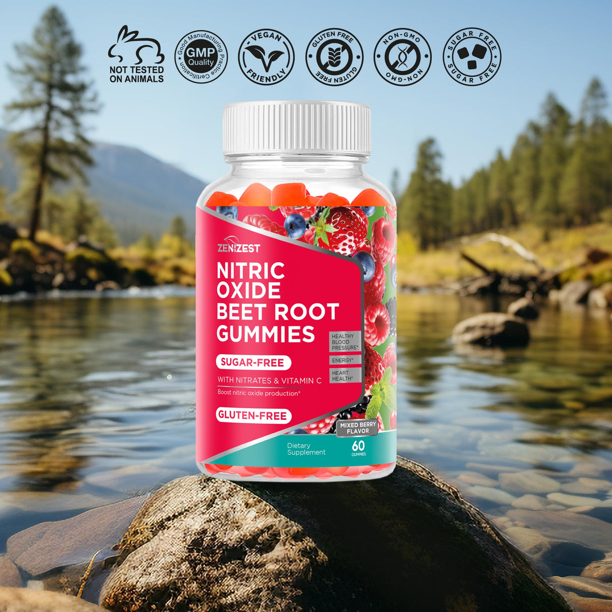 Beets Root Soft Chews Supplements - Support for Heart Health and Healthy Circulation Flow Naturally - Advanced Nitric Oxide Natural Beet Powder Vitamins Chewable Sugar Free Gummies for Men Women
