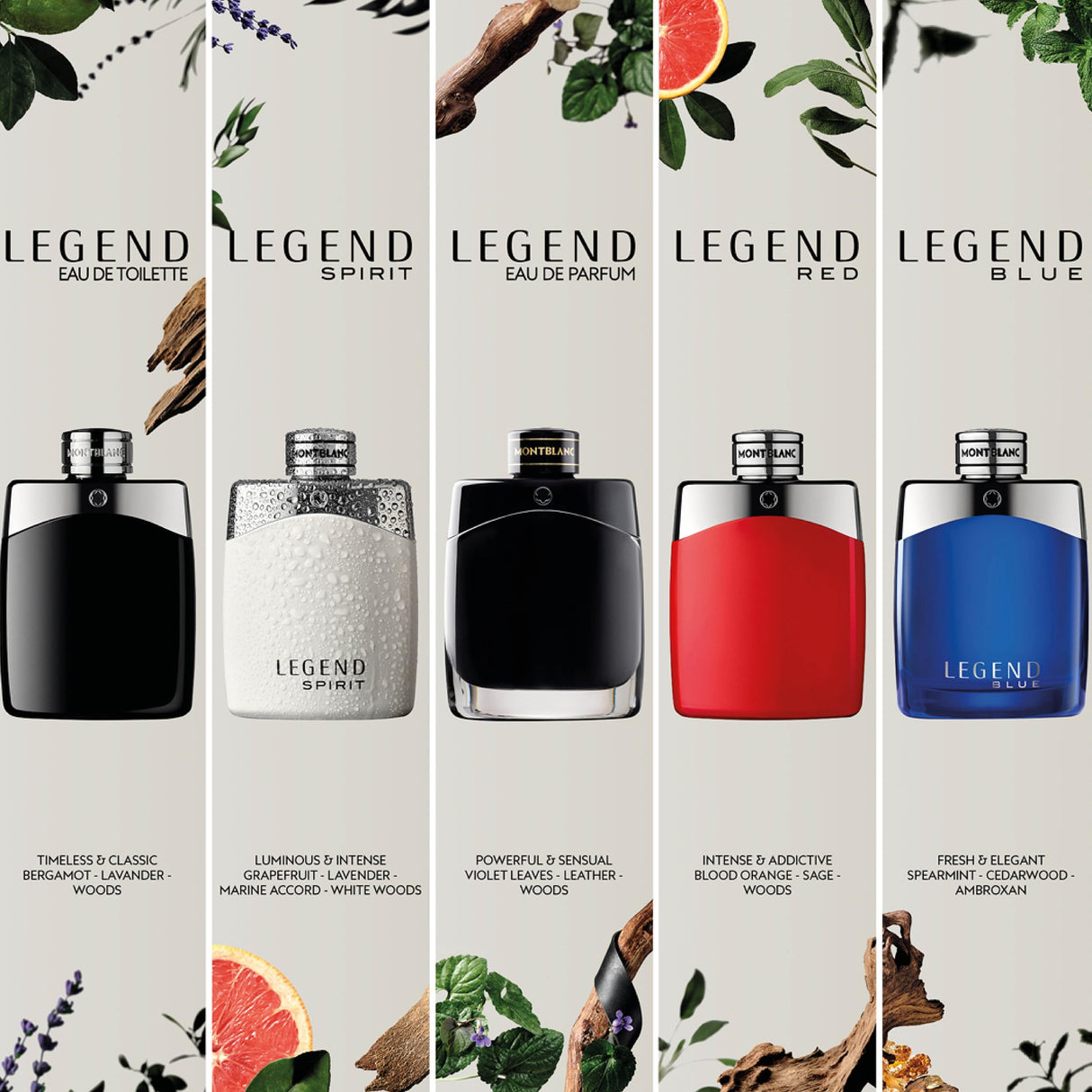 Legend Eau De Toilette Spray Men by Mont Blanc, 1.7 fl. oz