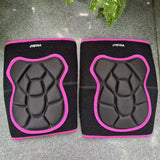 Men/Women Knee Pads, Garden Knee Cushion for Cleaning Floor, Waterproof Soft Knee Protector for Kneeling Crawling Work, Adjustable Flexible Foam Pad for Yard Tile Concrete for Worker, Rose Red L. (1 Pair)