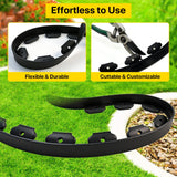 Landscape Edging for Garden Border, 118 ft Plastic Edging Borders for Lawn
