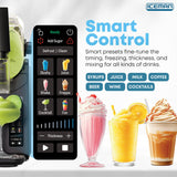 Iceman by Chefman Slush-Ease MAX 90oz Slushie Machine, 64oz Liquid Capacity Frozen Drink Maker & Slushy Machine with 5 Presets and LED Display, Perfect for Frozen Margaritas, Frappes, Smoothies