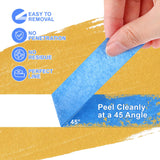 NEOACT 24 Rolls Blue Painters Tape 2 Inch Wide,55 Yards Multi-Surface Residue Free Masking Tape for Walls Painting,Packing,Labeling,DIY Crafts,24 Rolls X 2 Inch X 55 Yards(1320 Yards Total)