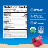 Nutricost Organic Beet Root Powder 1 LB - Vegan, Superfood, Certified USDA Organic