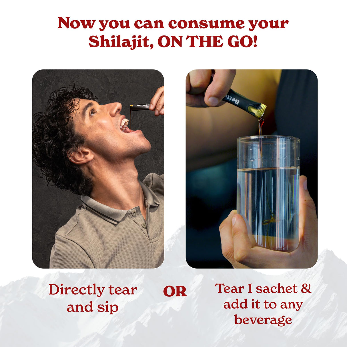 Better Alt Pure Himalayan Shilajit Sticks with Organic Honey, Saffron| Easy to Consume|30 Sticks for Energy Boost & Immune Support, 85+ Trace Minerals, 75%+ Fulvic Acid (Pack of 2) Cinnamon + Caramel