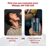 Better Alt Pure Himalayan Shilajit Sticks with Organic Honey, Saffron| Easy to Consume|30 Sticks for Energy Boost & Immune Support, 85+ Trace Minerals, 75%+ Fulvic Acid (Pack of 2) Cinnamon + Caramel