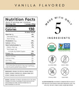 Truvani Vegan Pea Protein Powder | Vanilla | 20g Organic Plant Based Protein | 10 Servings | Keto | Gluten & Dairy Free | Low Carb | No Added Sugar