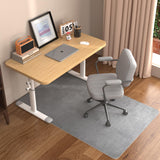 Placoot Desk Chair Mat for Hardwood Floor Corduroy Surface 1/6" Thick 55"x35" Office Chair Mat for Rolling Chairs-100% Large Anti-Slip Backing Under Desk Low-Pile Office Rug Floor Mat