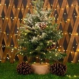 ZELUXDOT Firecracker Fairy Lights,33FT 300Leds Waterproof Twinkle Lights Plug in,8 Modes Remote String Light for Indoor Outdoor Christmas Wedding Birthday Patio Garden Decor,Green Wire,Warm White