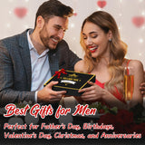 Beard Kit for Men Grooming & Care W/3 Pack Beard Oil, Wash, Balm, Comb, Brush, Scissors,Anniversary Valentines Birthday Fathers Gifts Idea for Husband Him Boyfriend Dad Men Christmas Stocking Stuffers