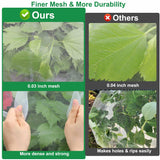 KLEWEE 10 x 50 FT Garden Mesh Netting, Ultra Fine Mesh Plant Netting Covers
