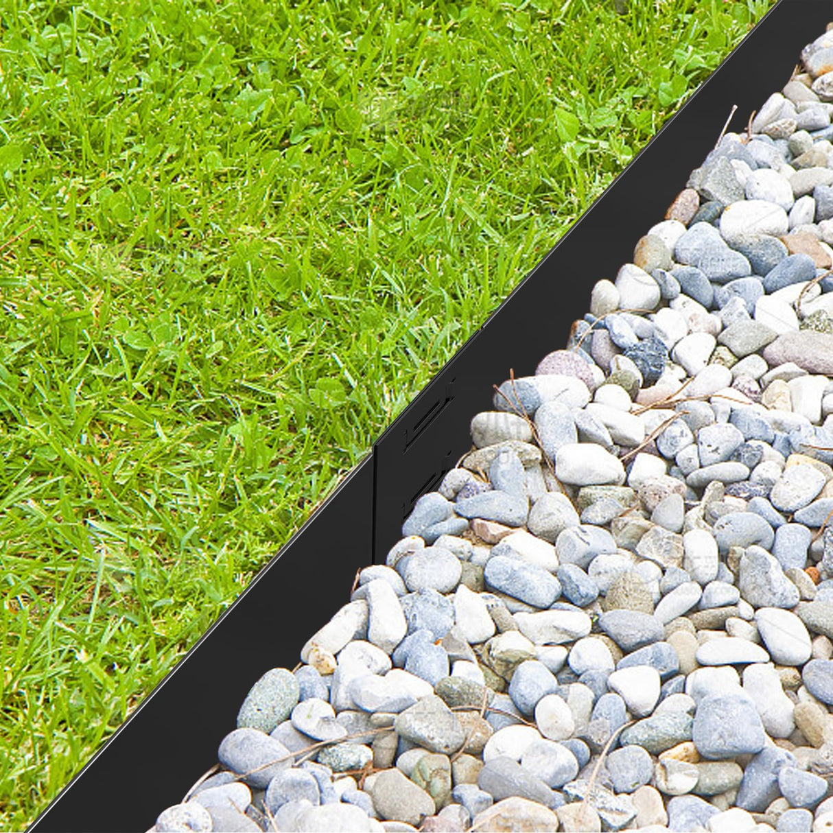 Gardenaire Metal Landscape Edging 6 Pack,40'' L x 6'' H