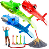 Dinosaur Toy Rocket Launcher for Kids - Birthday Toys for Kids 3-5 5-7 4-6