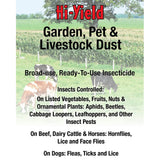 Hi-Yield (32202) Garden, Pet and Livestock Dust, 4 lbs