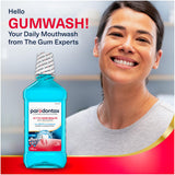 Parodontax Active Gum Health Mouthwash, Antiplaque and Antigingivitis Mouthwash, Mint, 3x16.9 Fl Oz
