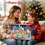 INSOON Advent Calendar 2026 Gingerbread House Mini Building Set with Lights