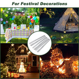 FEED GARDEN 6 Inch 100 Pack Galvanized Landscape Staples Plant Cover Stakes 11 Gauge Tent Stakes Garden Stakes Landscaping Fabric SOD Pins Yard Stakes for Decoration Weed Barrier Fabric